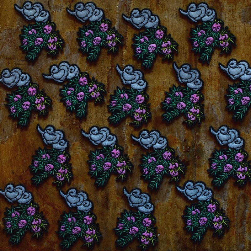 人面樹妖怪刺繍ワッペン