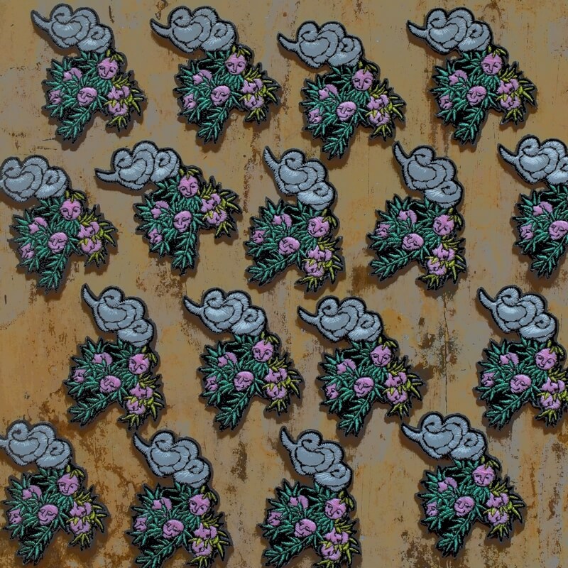 人面樹妖怪刺繍ワッペン