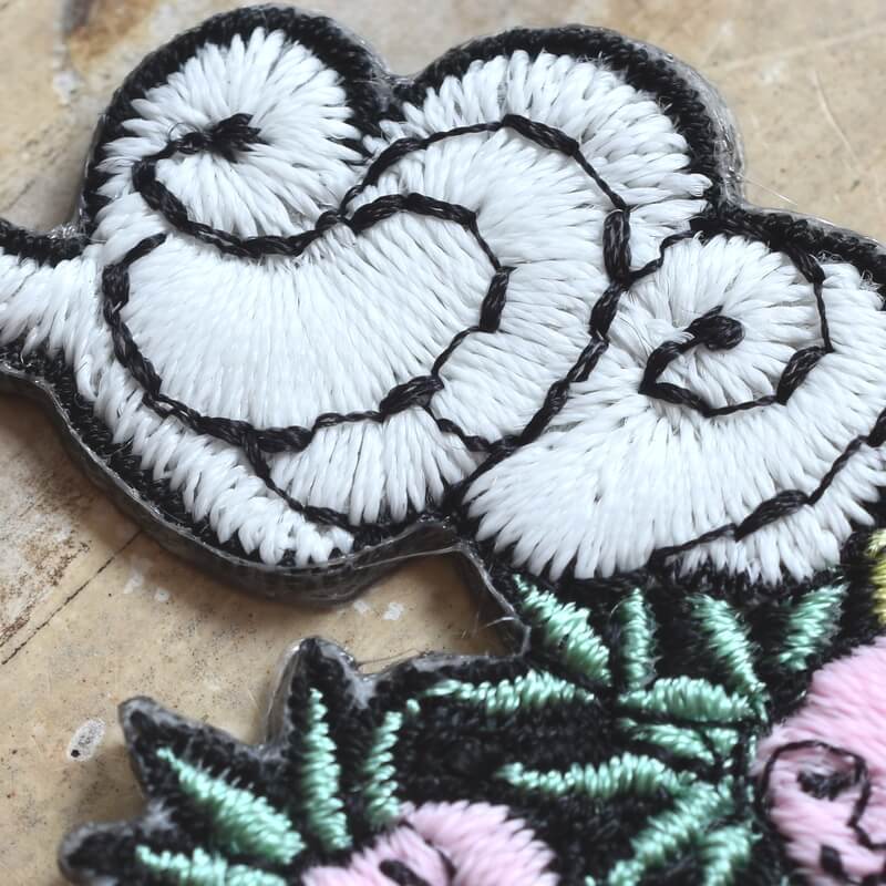 人面樹妖怪刺繍ワッペン