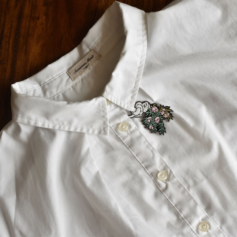 人面樹妖怪刺繍ワッペン