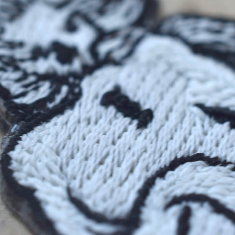 狂骨妖怪刺繍ワッペン