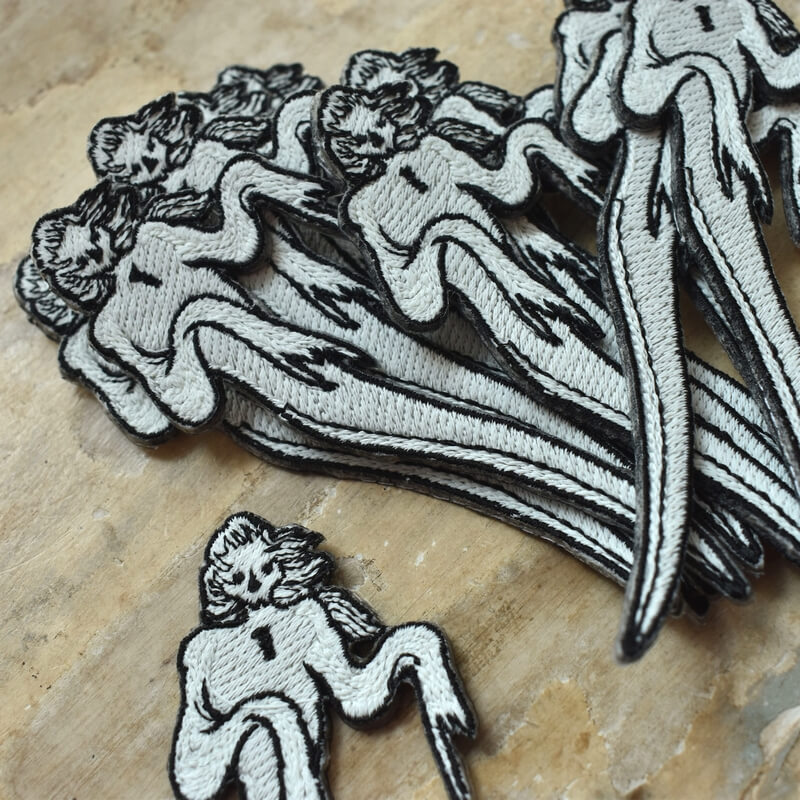 狂骨妖怪刺繍ワッペン
