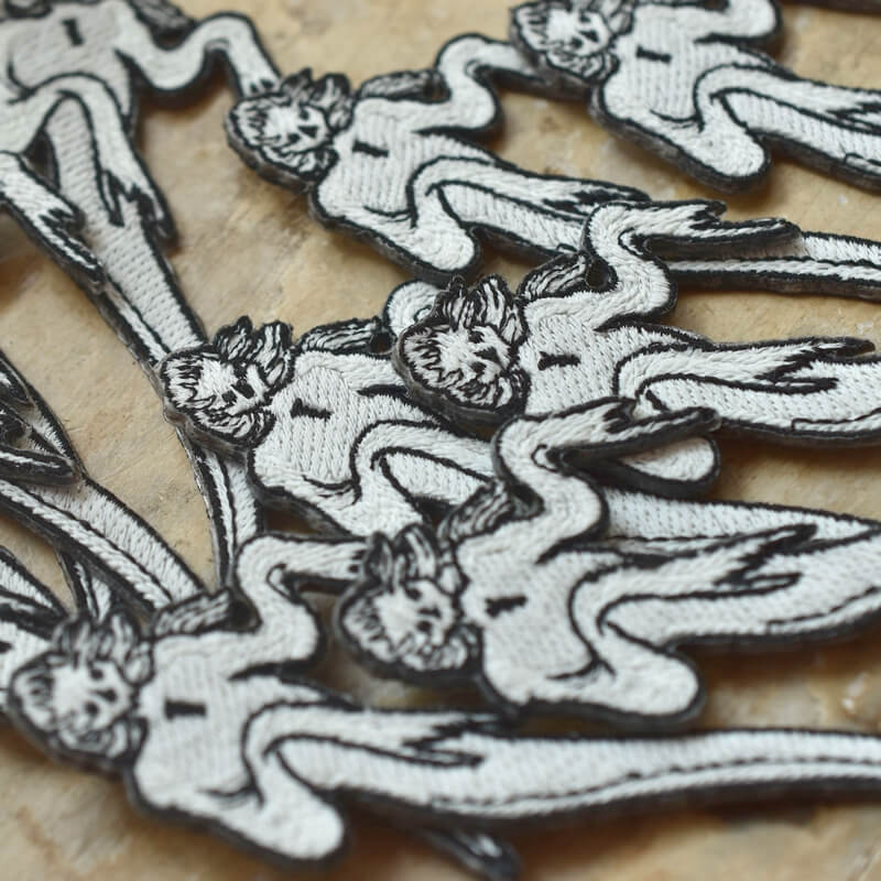 狂骨妖怪刺繍ワッペン