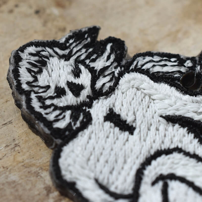 狂骨妖怪刺繍ワッペン