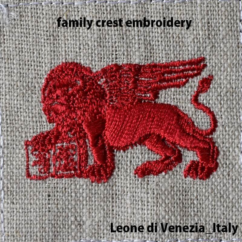 有翼の獅子紋章ヴェネツィアの獅子_文字入り
