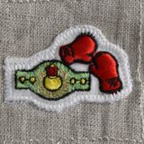 リアルヘッド　ボクトウ刺繍　チャンピオンベルト　赤 Amazon | IBF ボクシングチャンピオンシップベルト レプリカ