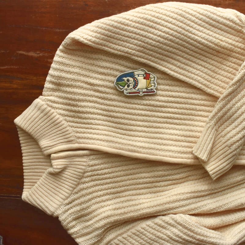 トト様ミミケルの刺繍ブローチ