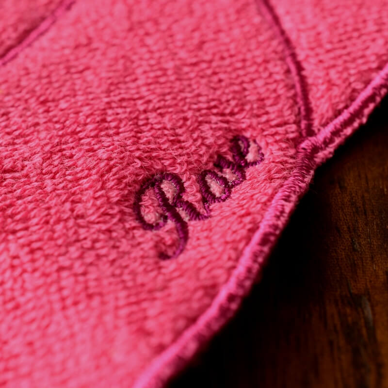 名入れ刺繍薔薇うららハンカチ