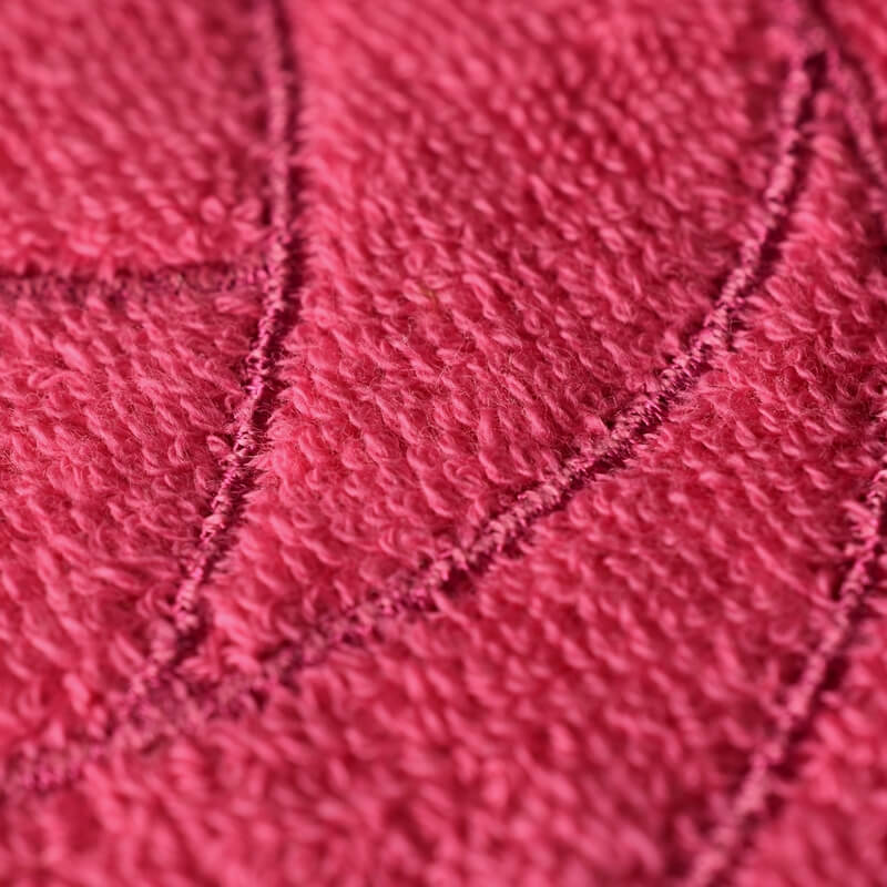 名入れ刺繍薔薇うららハンカチ