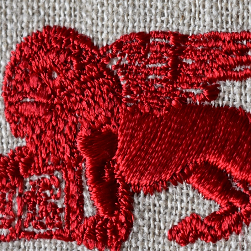 有翼の獅子紋章ヴェネツィアの獅子_アップ