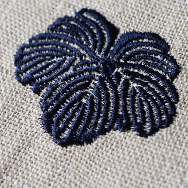 蔦の刺繍図案