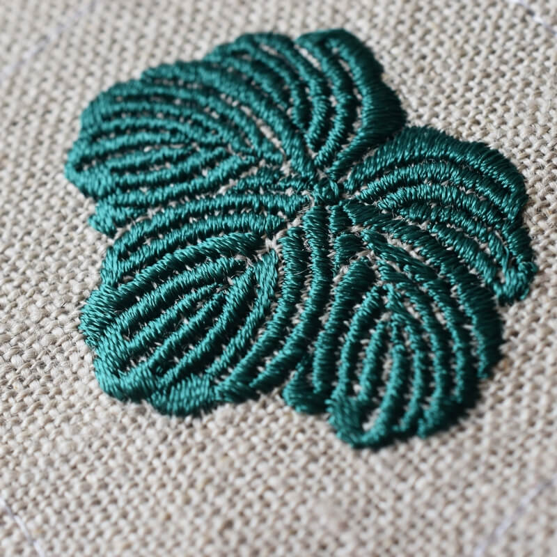 蔦の刺繍図案