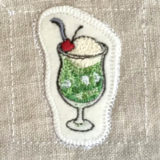 東京ペパーミントスウィングトップ原宿ブルゾン　クリームソーダ刺繍 クリームソーダ CREAM SODA 80s リーバーシブル スカジャン