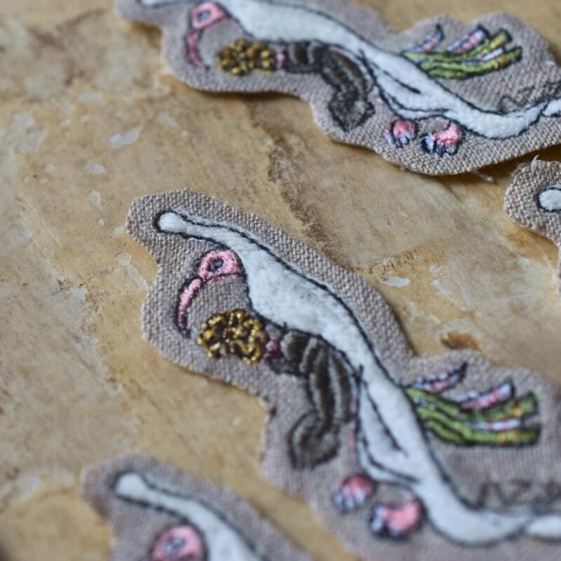八乙女妖怪刺繍のあっぷりけ