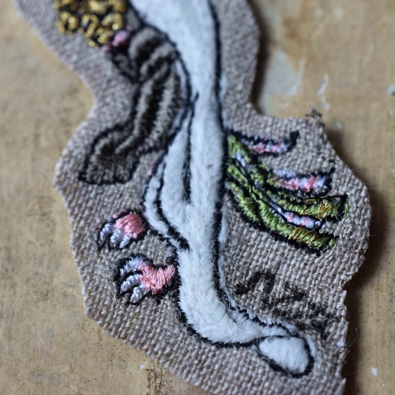 八乙女妖怪刺繍のあっぷりけ