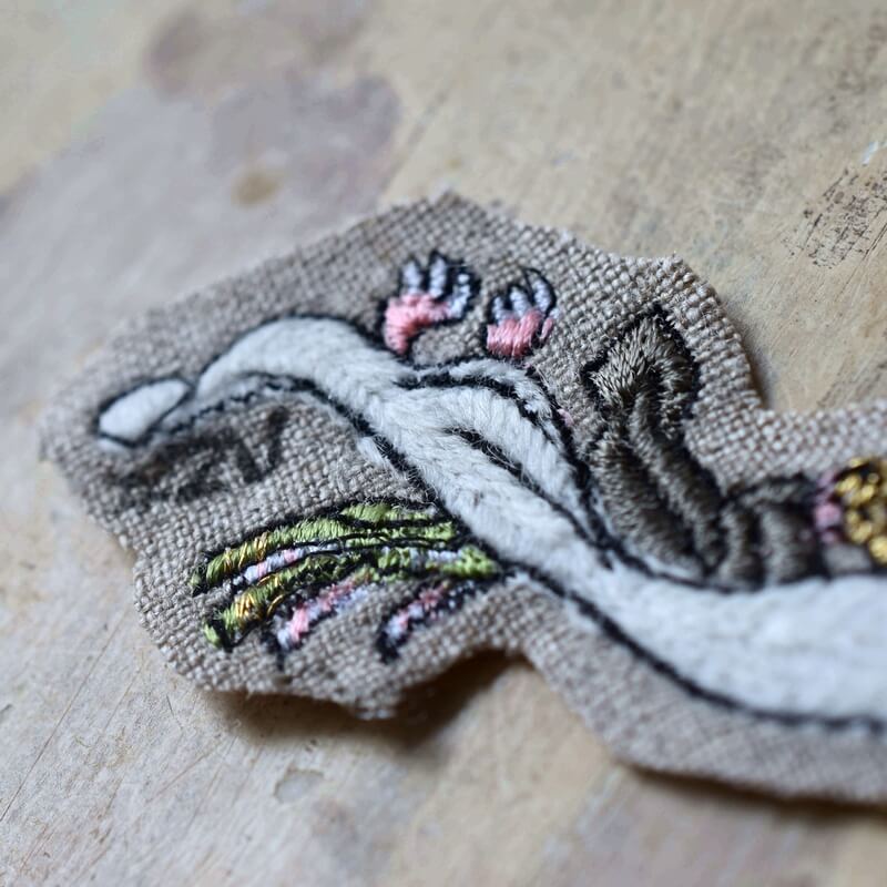八乙女妖怪刺繍のあっぷりけ