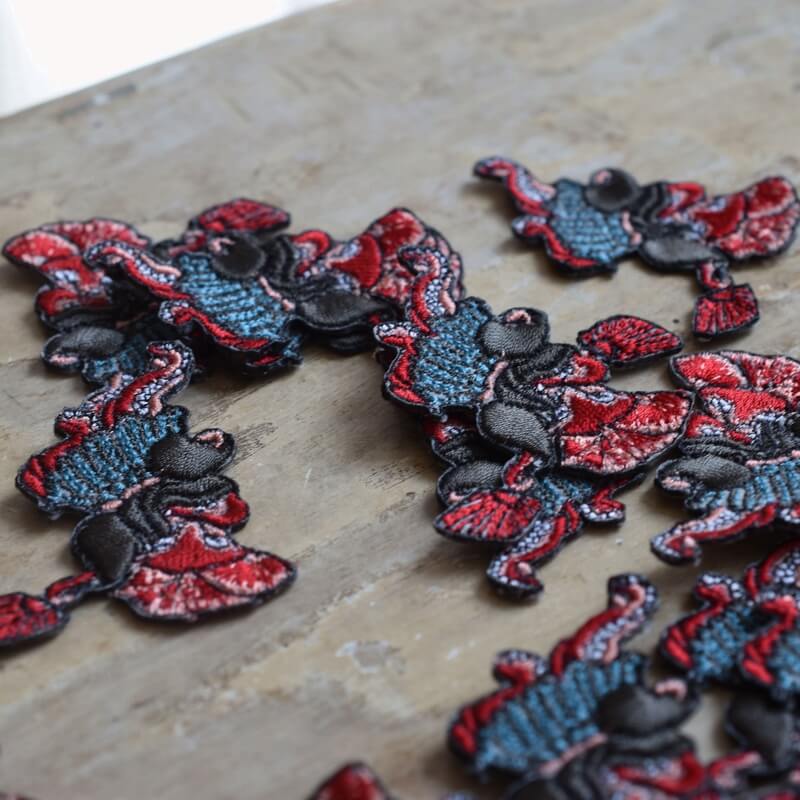 タコ踊り妖怪刺繍ワッペン