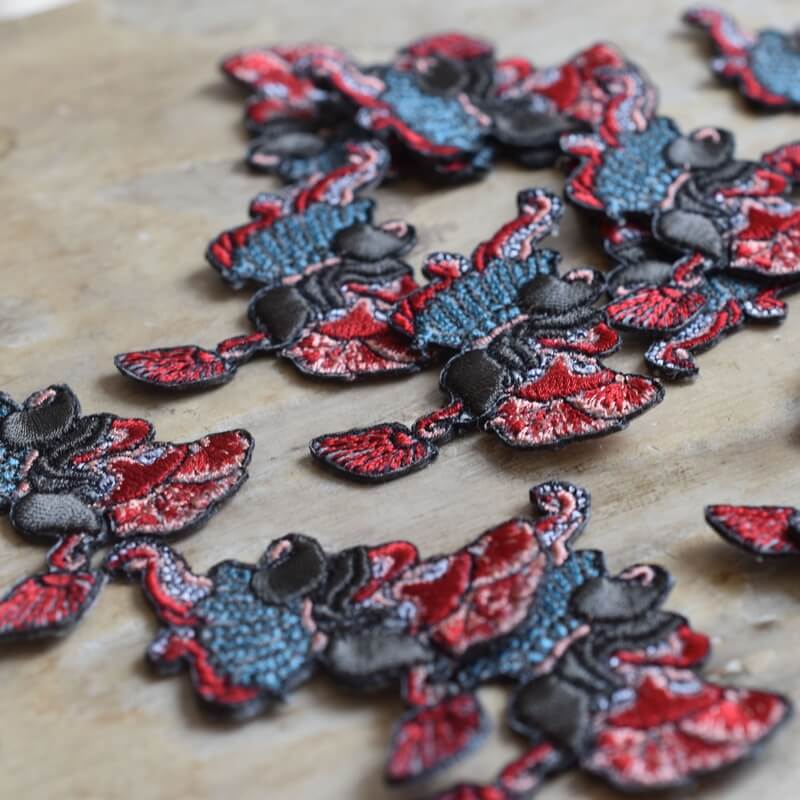 タコ踊り妖怪刺繍ワッペン