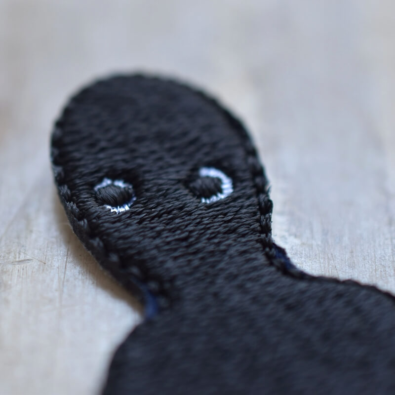 海坊主刺繍ワッペン