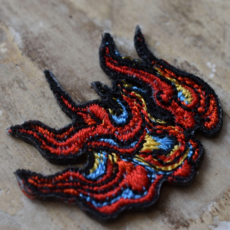 天火妖怪刺繍ワッペン大