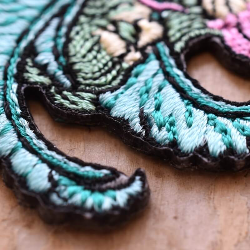 芭蕉精妖怪刺繍ワッペン