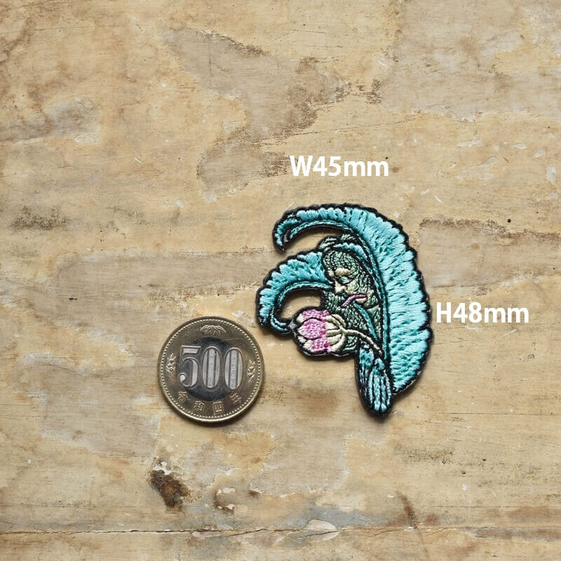 芭蕉精妖怪刺繍ワッペン
