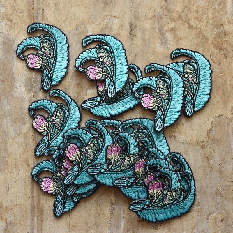 芭蕉精妖怪刺繍ワッペン