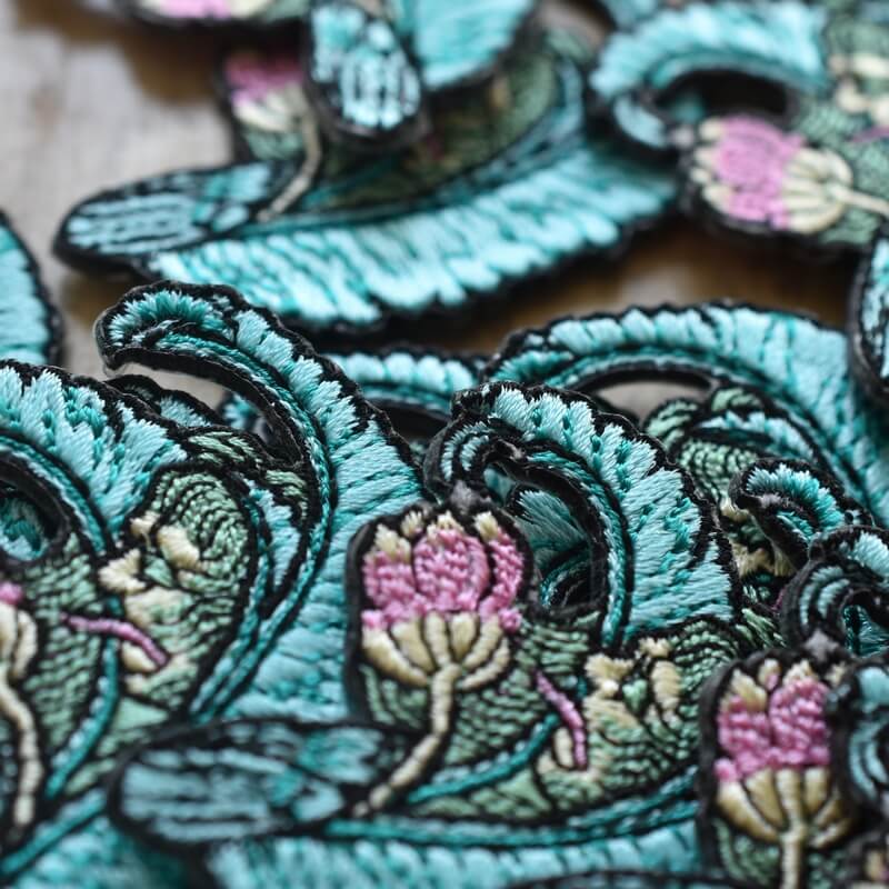 芭蕉精妖怪刺繍ワッペン