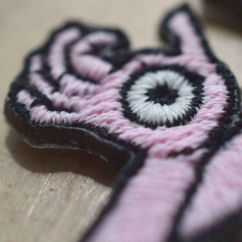 手の目妖怪刺繍ワッペン