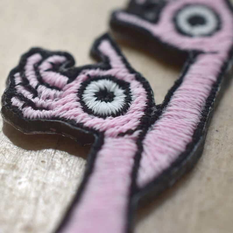 手の目妖怪刺繍ワッペン