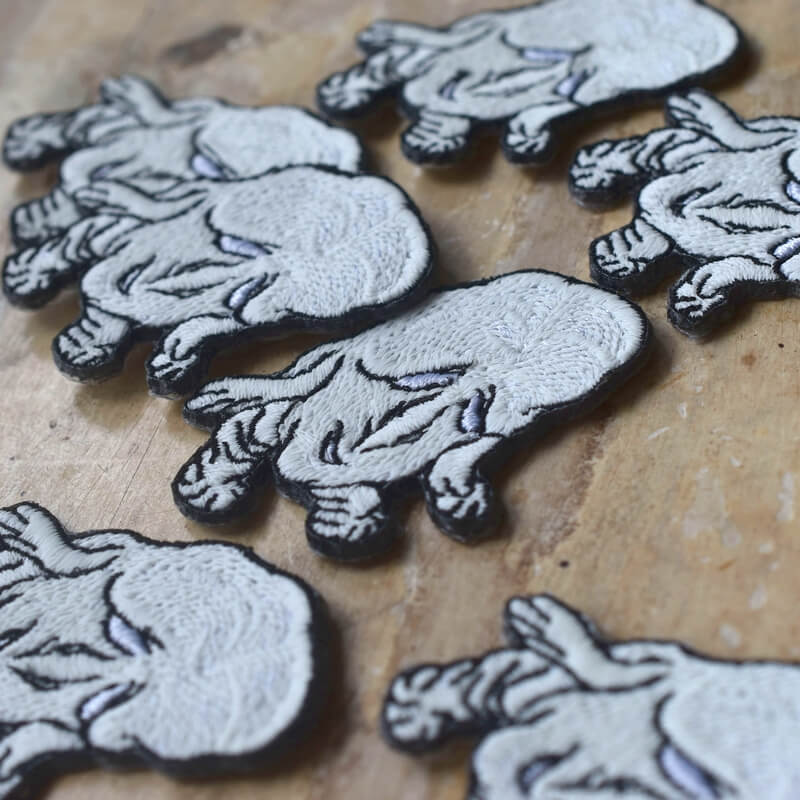 ぬっぺらぼう妖怪刺繍ワッペン