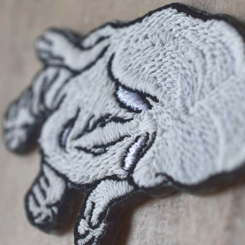 ぬっぺらぼう妖怪刺繍ワッペン
