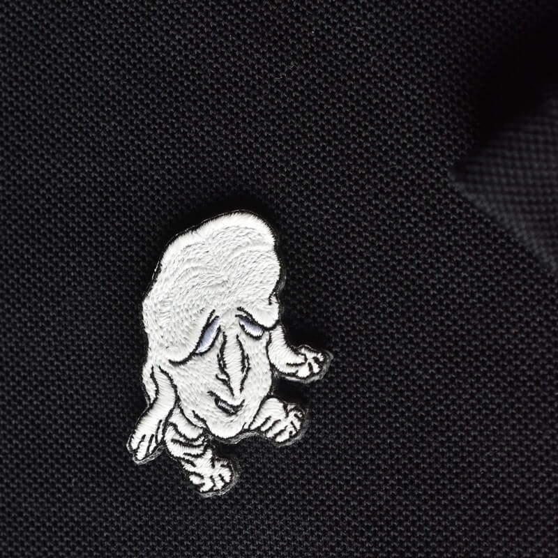 ぬっぺらぼう妖怪刺繍ワッペン