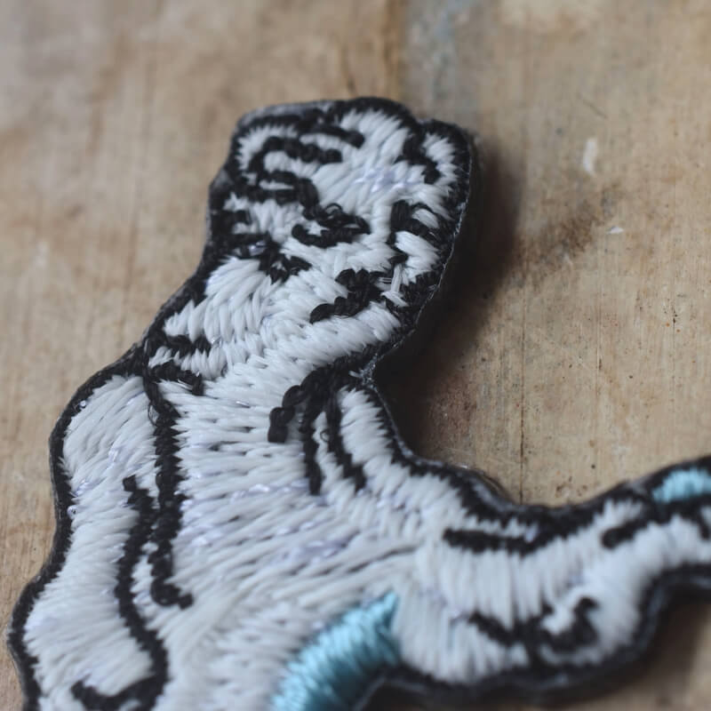 桂男妖怪刺繍ワッペン