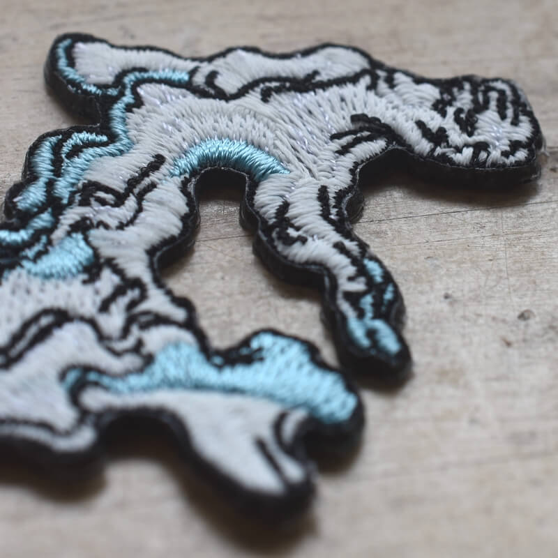 桂男妖怪刺繍ワッペン