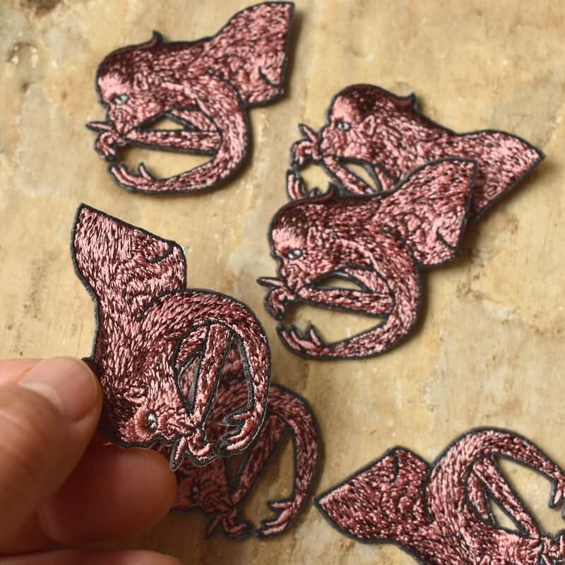 山地々妖怪刺繍ワッペン
