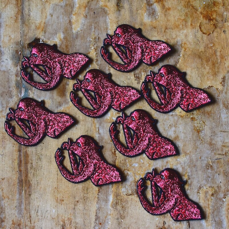 山地々妖怪刺繍ワッペン