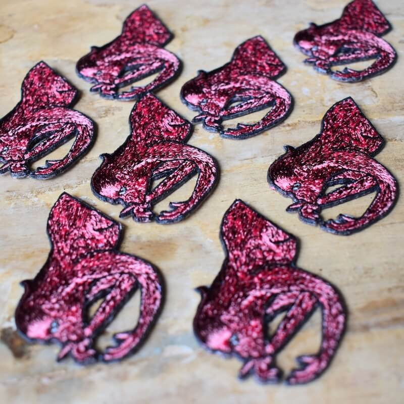 山地々妖怪刺繍ワッペン