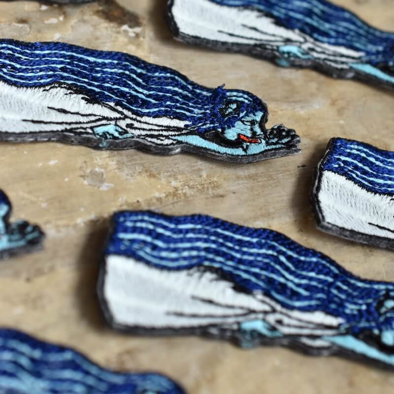 雨女妖怪刺繍ワッペン