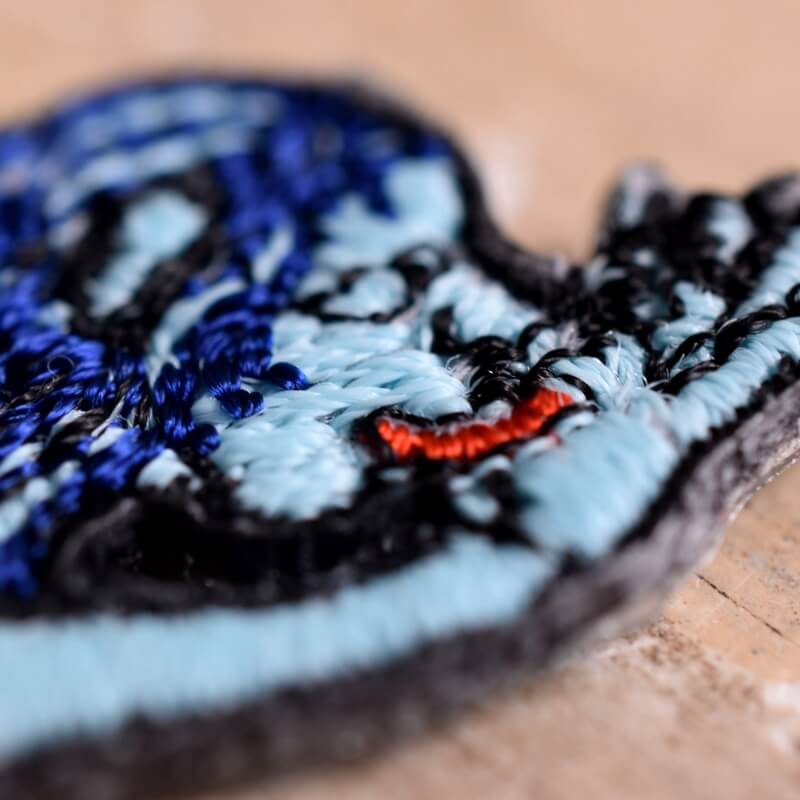 雨女妖怪刺繍ワッペン