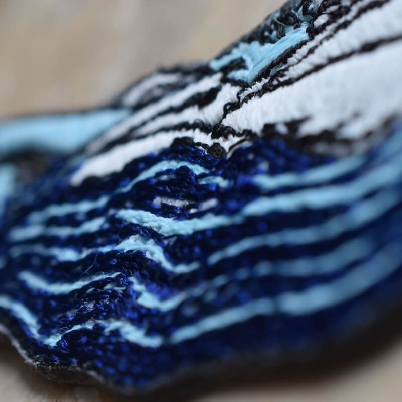 雨女妖怪刺繍ワッペン