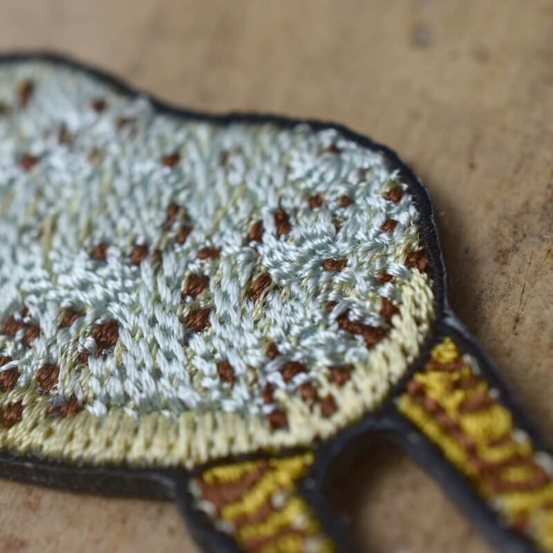 虎子石妖怪刺繍ワッペン