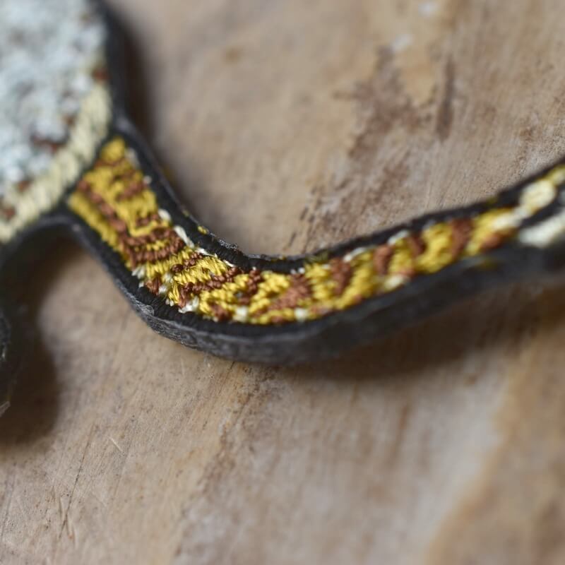 虎子石妖怪刺繍ワッペン