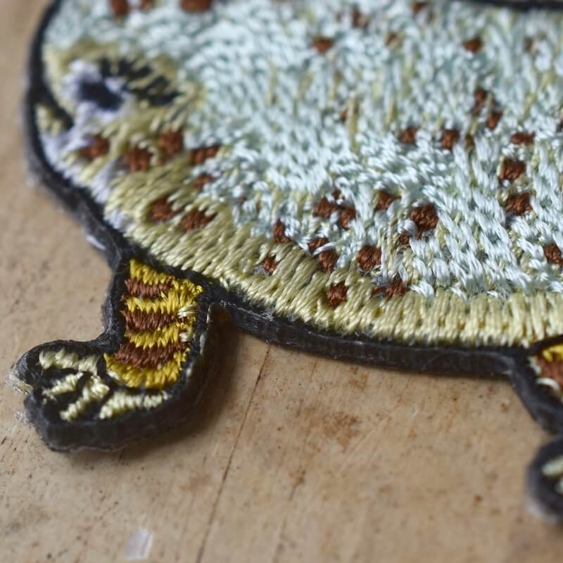 虎子石妖怪刺繍ワッペン
