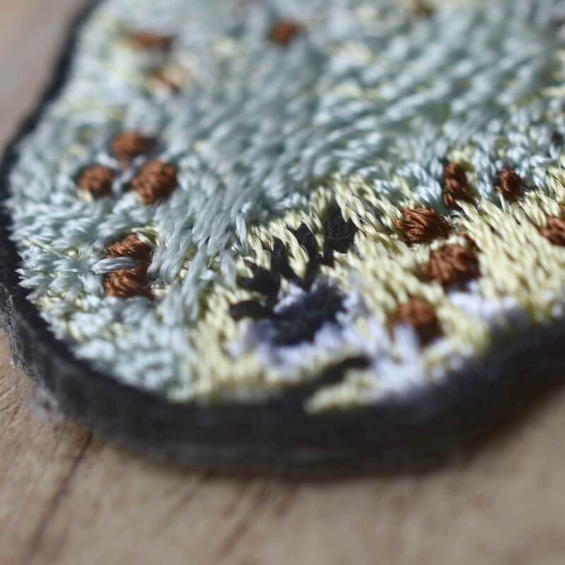 虎子石妖怪刺繍ワッペン
