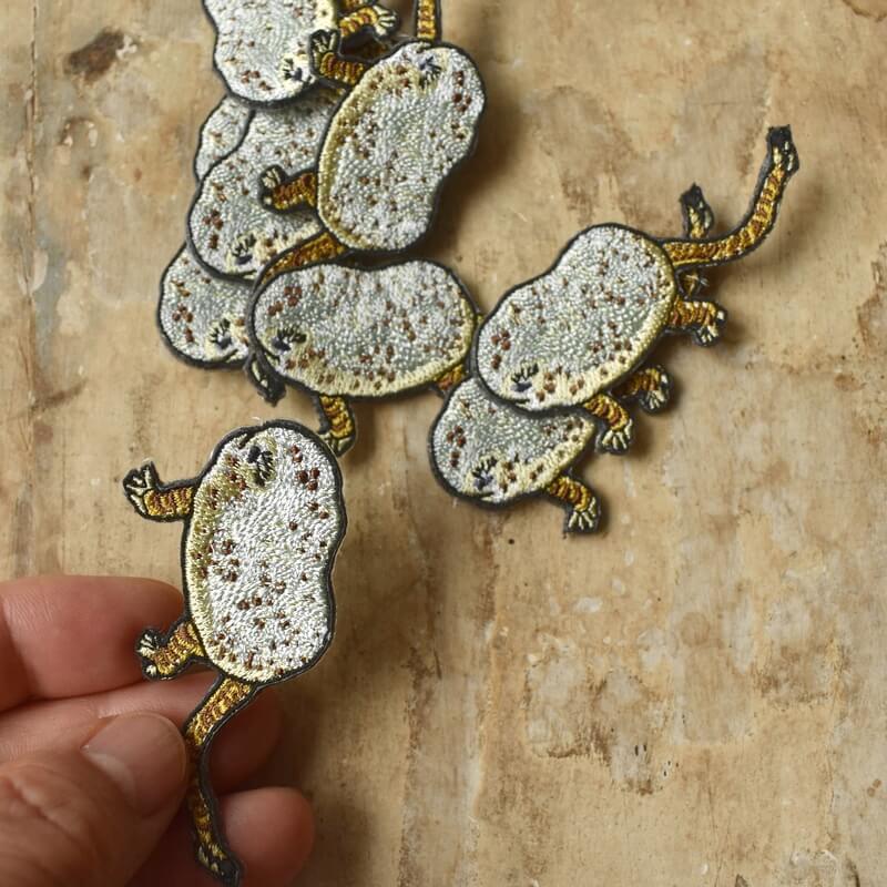 虎子石妖怪刺繍ワッペン
