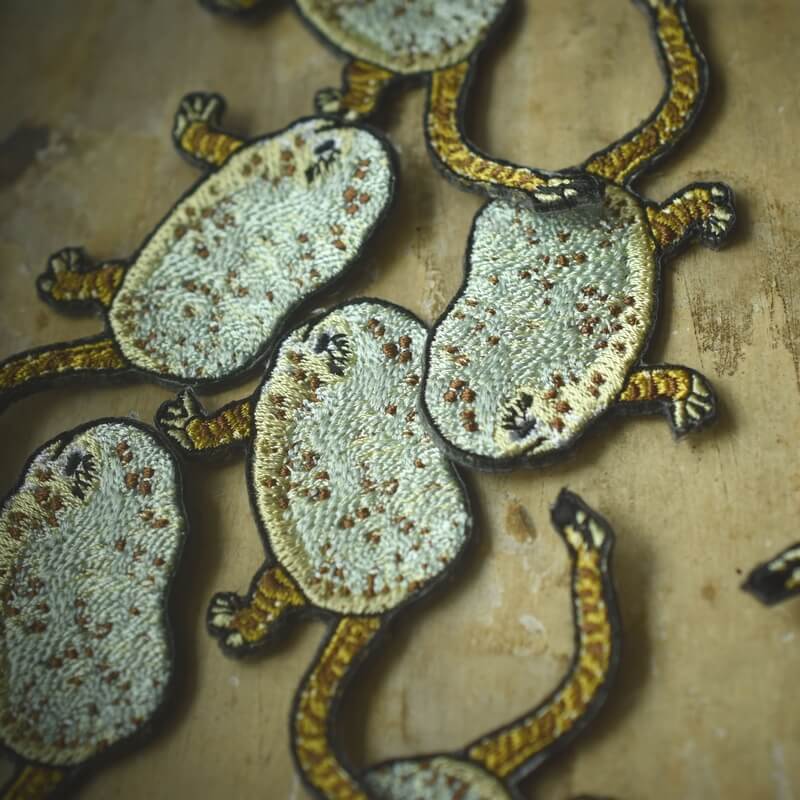 虎子石妖怪刺繍ワッペン
