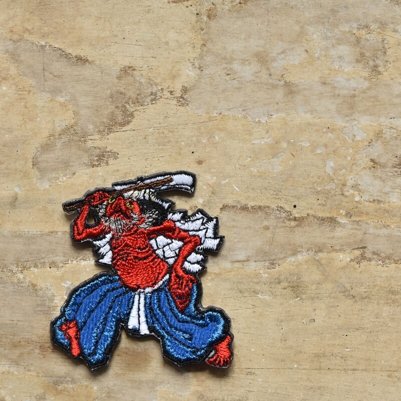 弊六妖怪刺繍ワッペン