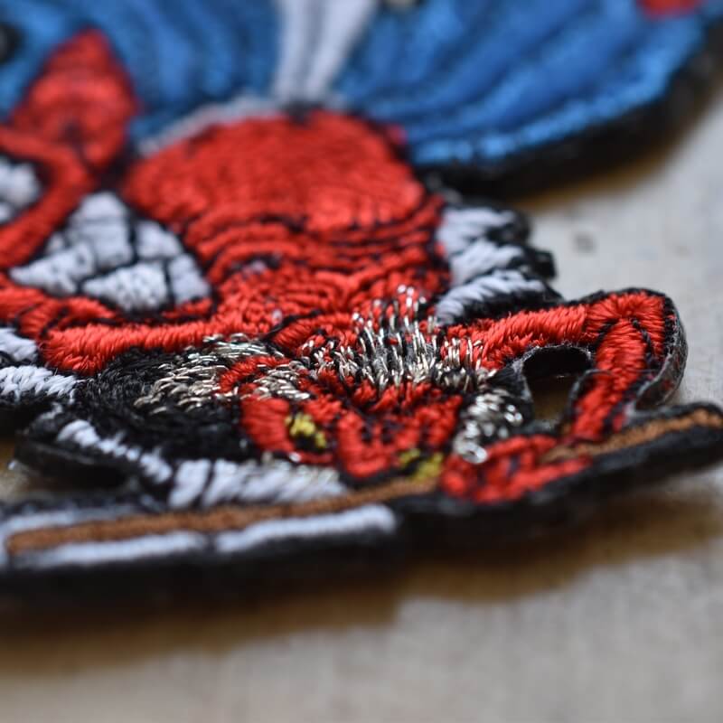 弊六妖怪刺繍ワッペン