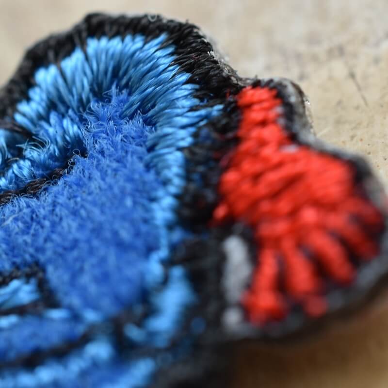 弊六妖怪刺繍ワッペン